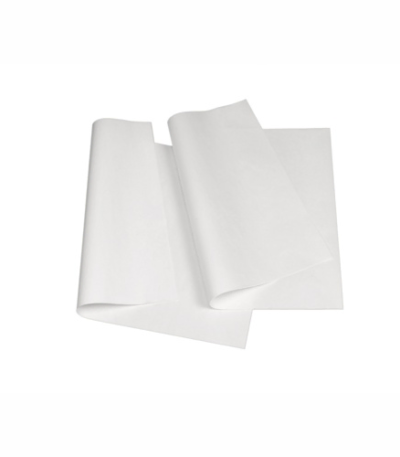 Product foto van Perkament vervangingen karton vetvrij wit set van 50 50cm x 37