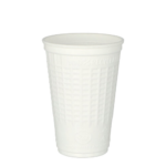 Product foto van Plastic automaatbekers wit set van 50 250ml