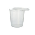 Product foto van Plastic beker transparant 500ml set van 100