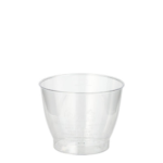 Product foto van Plastic bekers glashelder set van 15 100ml