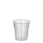 Product foto van Plastic bekers glashelder set van 50 100ml