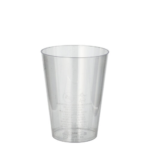 Product foto van Plastic bekers glashelder set van 50 200ml