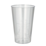 Product foto van Plastic bekers glashelder set van 50 400ml