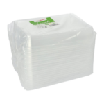 Product foto van Plastic deksels transparant set van 20