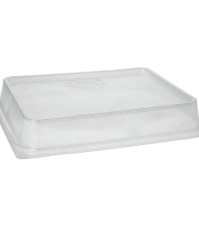 Product foto van Plastic deksels transparant set van 20