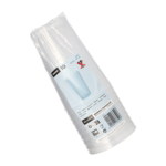Product foto van Plastic drinkbekers herbruikbaar transparant set van 10 400ml