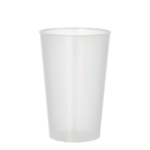 Product foto van Plastic drinkbekers herbruikbaar transparant set van 15 300ml extra stabiel