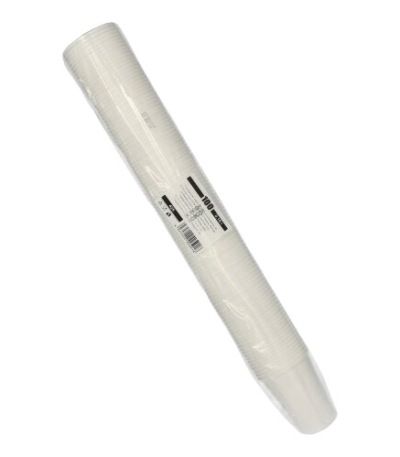 Product foto van Plastic drinkbekers wit set van 100 180ml