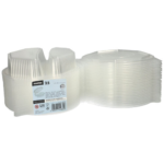 Product foto van Plastic menuboxen transparant 2-vaks set van 25