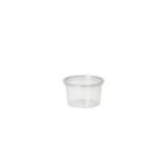 Product foto van Plastic portiebekers transparant set van 50 30ml
