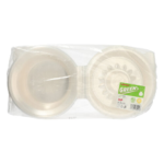 Product foto van Plastic saladeschalen met deksels set van 25 1400ml