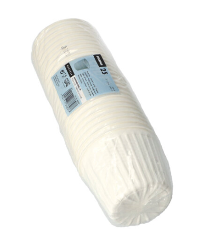 Product foto van Plastic soepkommen To Go wit set van 25 500ml