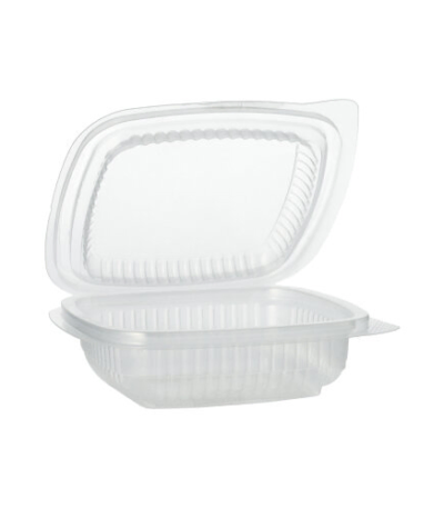 Product foto van Plastic verpakkingsbekers met deksel transparant set van 100 150ml