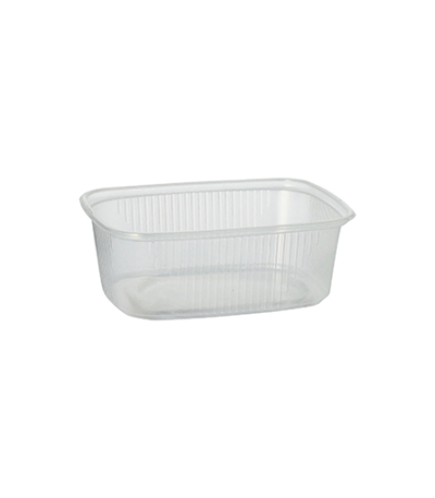 Product foto van Plastic verpakkingsbekers transparant set van 100