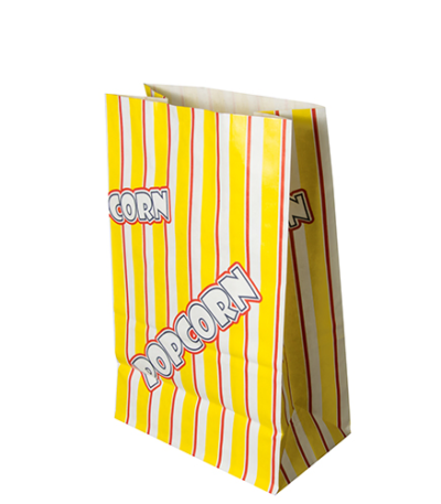 Product foto van Popcorn zakken vetvrij karton set van 100