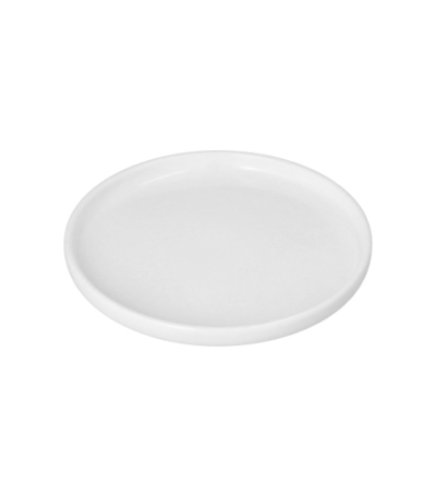 Product foto van Porseleinen borden rond wit 12cm Ano