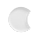 Product foto van Porseleinen halvemaan borden wit set van 24 Ano