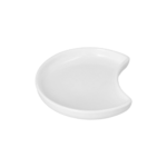 Product foto van Porseleinen halvemaan borden wit set van 24 Ano