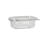 Product foto van R-PET Saladeschalen met deksels transparant 250ml set van 50
