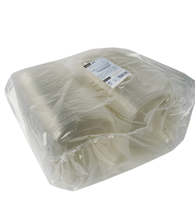 Product foto van R-PET Saladeschalen met deksels transparant set van 50 1000ml