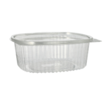 Product foto van R-PET Saladeschalen met deksels transparant set van 50 1000ml