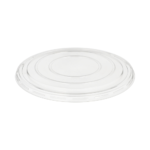 Product foto van R-PET deksels transparant set van 50 18cm