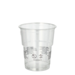 Product foto van R-PET drinkbekers glashelder set van 50 200ml