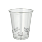 Product foto van R-PET drinkbekers glashelder set van 50 300ml