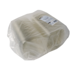 Product foto van R-PET saladeschalen met deksels transparant set van 50 750ml