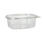Product foto van R-PET saladeschalen met deksels transparant set van 50 750ml