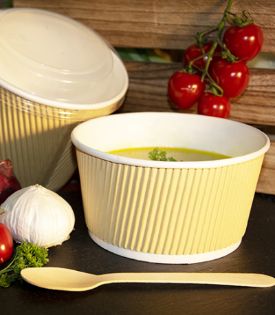 Product foto van R-PET soepdeksels rond set van 25 11