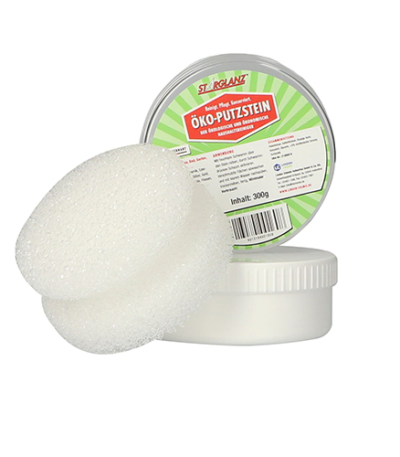 Product foto van Reinigingssteen universeel wit 300g incl. spons Starglanz