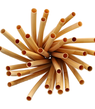 Product foto van Rietjes riet naturel 25 cm set van 50