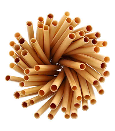 Product foto van Rietjes riet natuurlijke set van 100