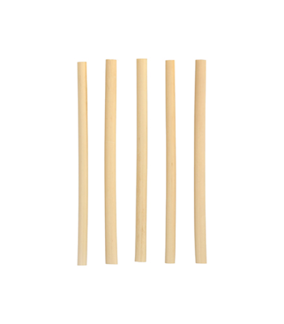 Product foto van Rietjes riet natuurlijke set van 100