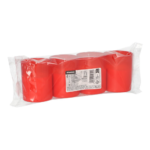 Product foto van Rode kaarsenhouder set van 4