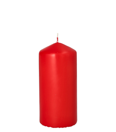 Product foto van Rode stompkaarsen 60mm 130mm