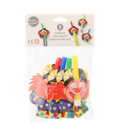 Product foto van Roltongen Clown set van 4