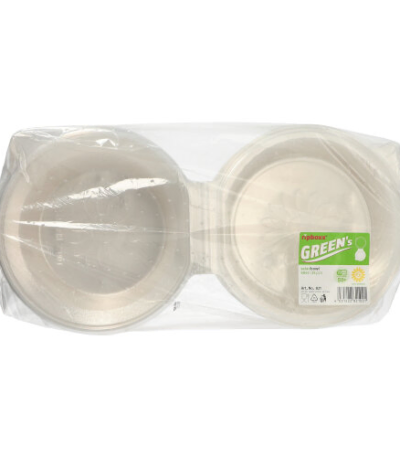 Product foto van Saladeschalen PP rond set van 25 950ml