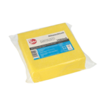 Product foto van Schoonmaakdoekjes geel 38x38 cm set van 10