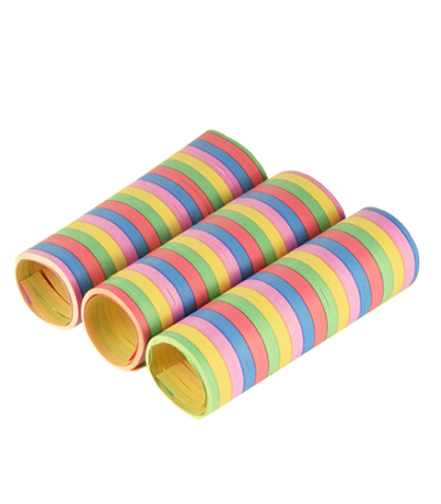 Product foto van Serpentines Stripes brandveilig set van 3 4m
