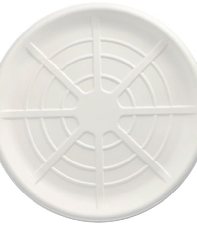 Product foto van Serveerschaal suikerriet rond wit set van 25 voor Zeevruchten