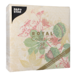 Product foto van Servetten 1/4 vouw Autumn Leaves set van 50 40x40cm