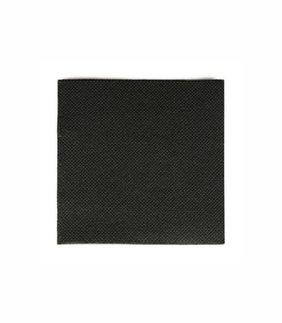 Product foto van Servetten 2-laags zwart set van 125 PUNTO