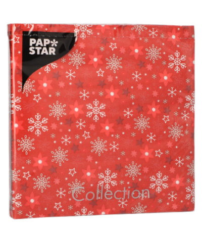 Product foto van Servetten 3-laags 33cm Scintillants set van 20