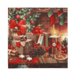 Product foto van Servetten 3-laags Cozy Christmas set van 20
