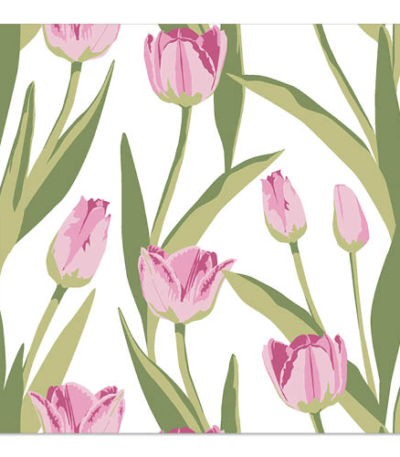 Product foto van Servetten 3-laags Tulpan set van 20