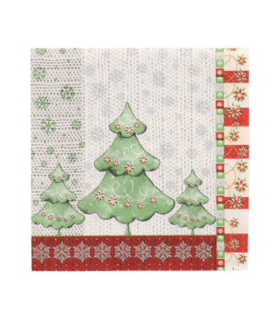 Product foto van Servetten 3-laags Winter Harmony set van 20