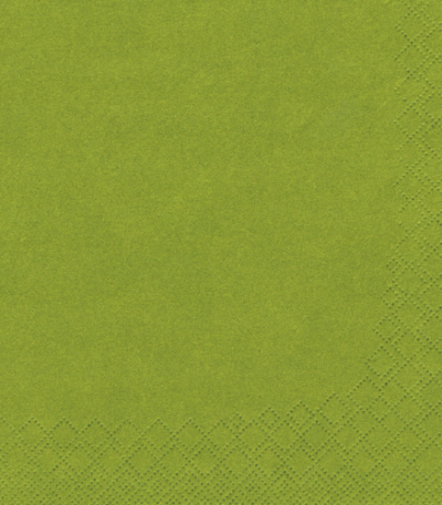 Product foto van Servetten 3-laags olijfgroen set van 250