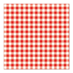 Product foto van Servetten 3-laags rood set van 30 Vichy Karo